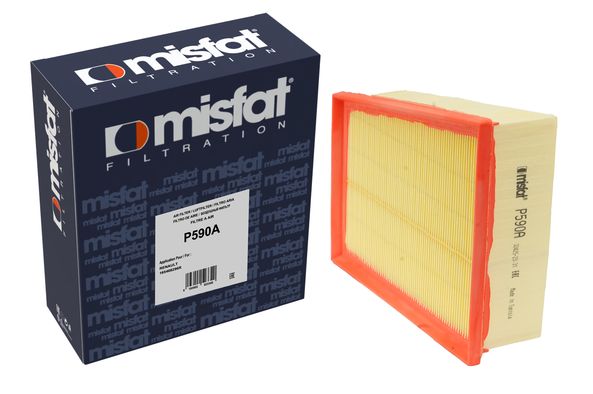 Filtro de ar MISFAT FILTRATION P590A